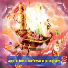 apple beta software program